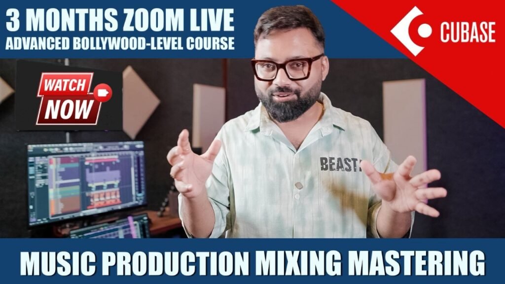 3 Months Zoom Live Cubase Music Production, Mixing & Mastering Course